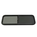 42" x 12" RV Window, Black Camper Window RV Camper Window with High Privacy
