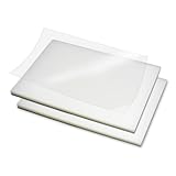 RAYSON PolypropylenDeckblatt, 300-Mikon, PP-Kunststoff-Matt-Bindedeckel, Halbtransparent, A4, Packung mit 50 Stück