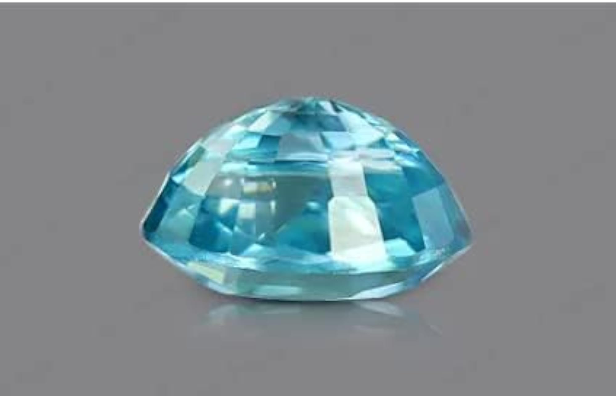 Blue Zircon 7 Ratti Gemstone for Ring