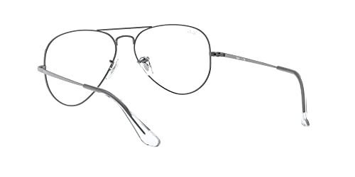 Image of Ray-Ban Unisex Rx6489 Aviator Aviator Prescription Eyeglass Frames
