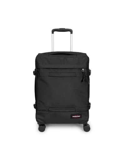 Image of EASTPAK Transit'r 4 S + Wheeled Luggage - Durable Suitcase Spinner, Black