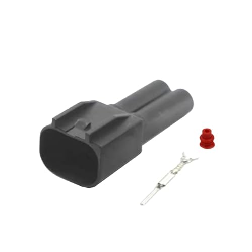 1/5/10/20/50 Sets 2 Pin E4014 Auto Injector Plug Automotive Ignition Coils Water Proof Connector(2p Male,5 Sets)