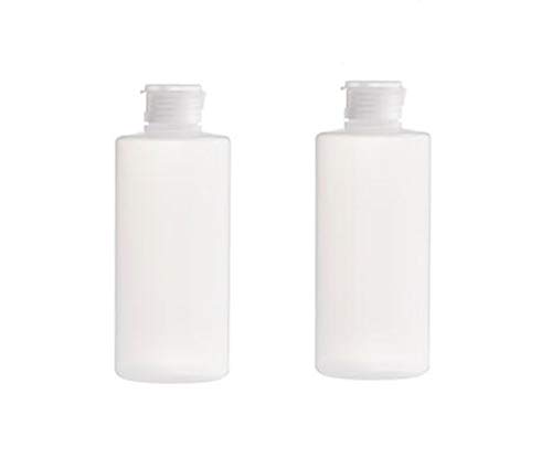 Pack de botellas de polietileno 200ml, vacías, recargables, suaves de apretar, transparentes, con empaque de emulsión, ideales para llevar maquillaje, cosméticos