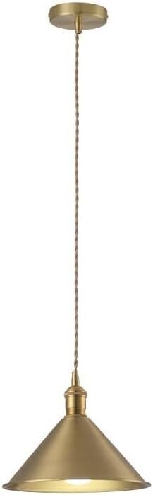 Lustre en cuivre LED E27 haut de gamme pour suspension de salon
