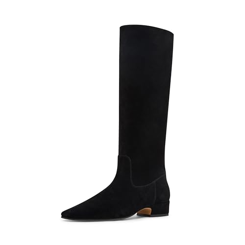 Steve Madden Women's Dantelle Knee High Boot, Black Suede, 9.5 by Steve Madden - Used condition - CA$80.93