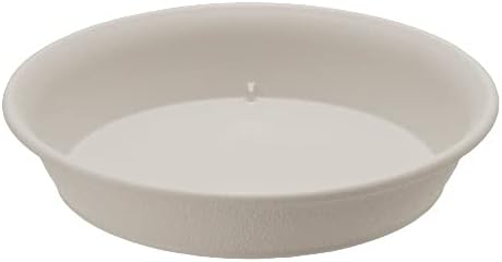 Richell Ecol Plate No. 5 (Plate Only/Planter Sold Separately) White 1 Piece 170273 Ecol For Pots/High Pots Gardening Plant Pot Saucer Pot Fashionable Indoor Plastic Made In Japan Saucer Size /