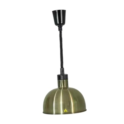 Gralara Candeeiro de calor para bufete, candeeiro de calor para alimentos E27, para cozinha de batatas fritas