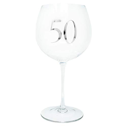 Copa de gintonic de cristal premium para celebración de 50 aniversario 3