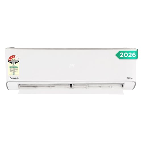 Panasonic 1.5 Ton 3 Star Inverter Split AC (PM 0.1 Filter, 8-in-1...