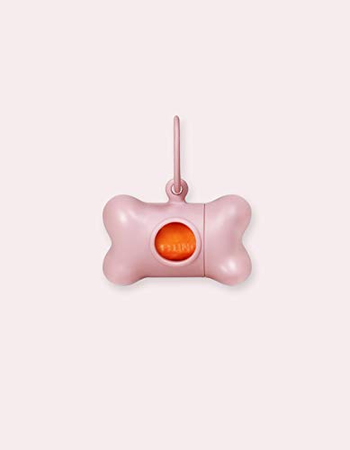 United Pets - Dispensador de bolsas higiénicas Bon Ton Provenzal en color rosa Cover