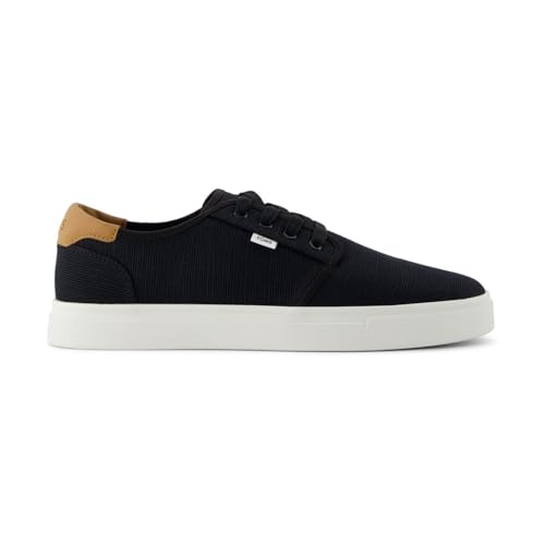 TOMS Men's Carlo 2.0 Sneaker, Black Legacy Canvas, 9 UK