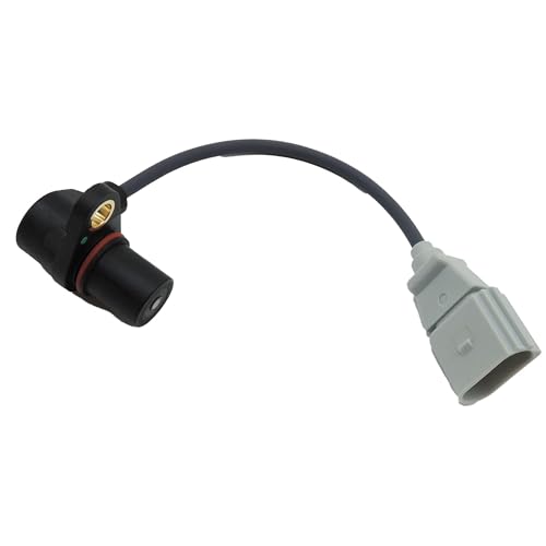HiSport 06A906433G Crankshaft Position Sensor Compatible with Audi A3 2006-2008, A4 2005-2009, TT 2001-2006, VW Volkswagen Beetle 2001-2005, EOS 2007-2008, Golf 2001-2006, GTI 2008, Jetta, Passat
