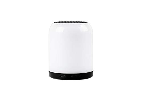 Mikado MD-21BT Soundcube Bluetooth Speaker side view com porta de carregamento