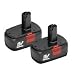 Craftsman Diehard C3 19.2 Volt NiCd Batteries (Pack of 2)
