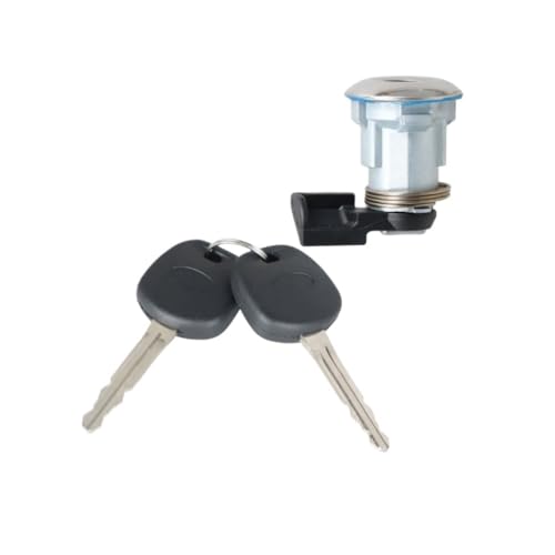 Cilindro de cerradura de puerta de combustible y llaves para Tundra 2000-2003 y Tacoma