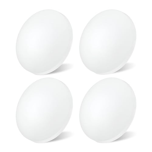 acegoo 12V LED Ceiling Dome Light, RV Interior Puck Light, 12 Volt Overhead Panel Light for Motorhome Travel Trailer Camper Van Boat, CRI 90+ Surface Mount DC 12V 4-Pack (5000K Cool White)
