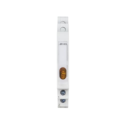 Voyant lumineux rail DIN JD9 AC/DC 230V lampe signalisation jaune