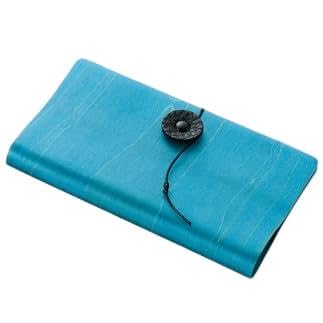 [ギフト用][百年物語プロジェクト] 名刺入れ ヨコ型 『ブルー』