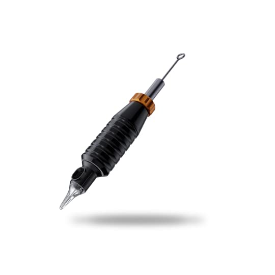 Ago: incluso Cheyenne HAWK Flex Grip - Grip per tatuaggi, colore: nero (S: 22 mm)