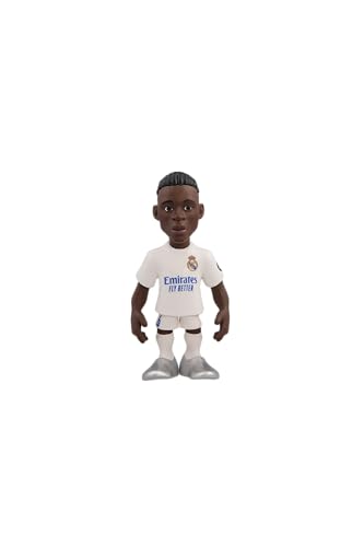 MINIX Collectible Figurines MN18390 Figura de Camavinga, Real Madrid, Coleccionables de 12 cm para Exhibición, Idea de Regalo para Niños y Adultos, Fans de fútbol