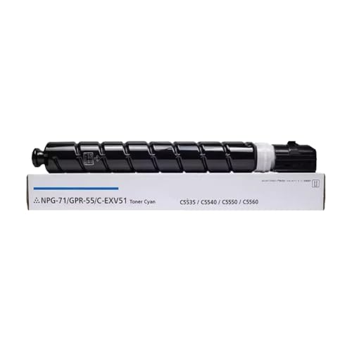 Toner GPR-55 C-EXV51 Cyan NPG-71 pour optimiser les impressions de vos rapports en open space