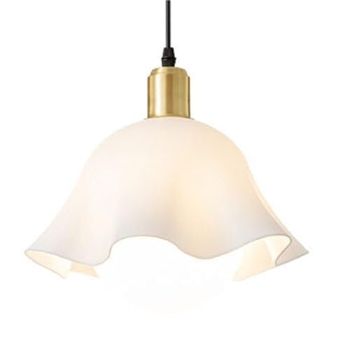Lampe suspendue cr&eacute;ative en verre sph&eacute;rique et acrylique de style fran&ccedil;ais