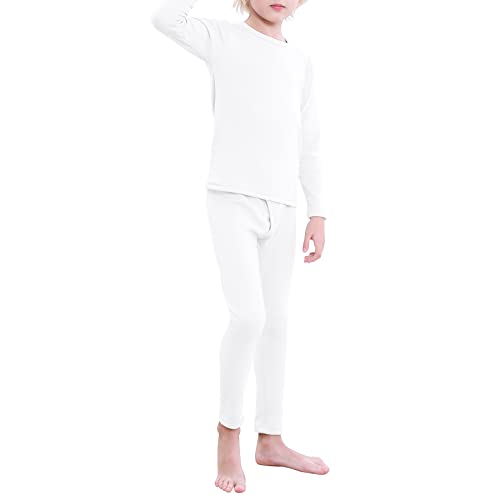 Zando Boys Thermal Underwear Set for Kids Long Underwear Soft Kids Base Layer for Big Boys Girls Winter Kids Long Johns Teens2