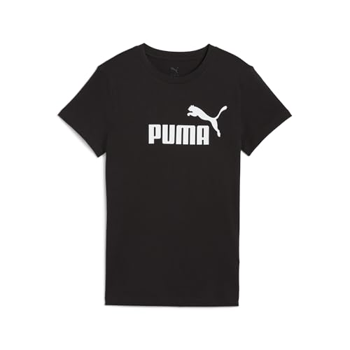Image of Puma Women Cotton Letter Print Regular Fit Tees
