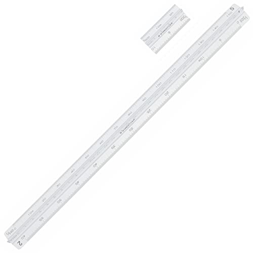 Staedtler haute précision tout en aluminium Échelle triangulaire...