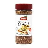 Badia Zaatar Seasoning 113.4 g | Mezcla de Especias Árabes con Ajonjolí, Tomillo y Sumac | Condimento Mediterráneo para...