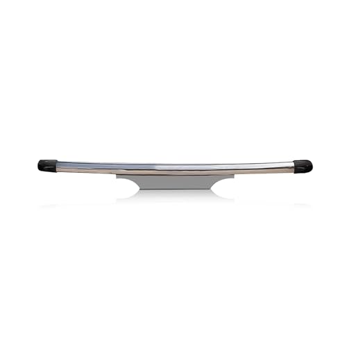 Image of Stainless Steel High Gloss Safety Rear Bumper Protector Sutaible for Mahindra X7O