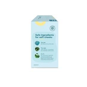 Sensitive Baby Wipes Unscented & Plastic-Free – Biodegradable, Hypoallergenic, Gentle Skin Care, 180 Count (3 Pack)
