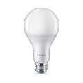 Philips LED Frosted Flicker-Free A21 Light Bulb, Dimmable Warm Glow Effect, EyeComfort Technology, 2610 Lumen, 2700-2200K, 29W=150W, E26 Base, Pack of 1