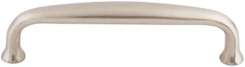 Top Knobs M1279 Asbury Collection 4" Charlotte Pull, Brushed Satin Nickel