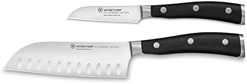 Wusthof Classic Ikon 2 Piece Mini Asian Knife Set Wusthof Classic Ikon 2 Piece Mini Asian Knife Set