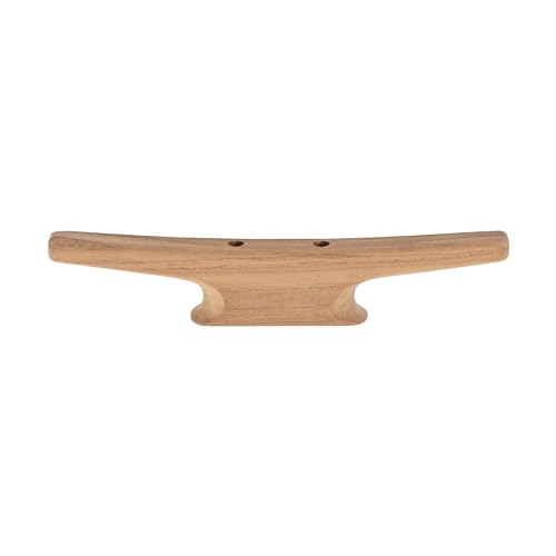 Taquet en teck Whitecap 60404 de 25,4 cm pour amarrage bateau