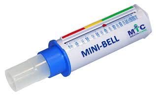 peak flow meter mini bell