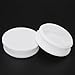 MECCANIXITY Silicone Snap in Locking Hole Plugs Rubber Panel Seal Cover Flush Type Panel Round for Kitchen Rubber Bulkheads Waterproof Sealing Plugs 50mm/1.97 Inch Diameter White,Pack of 2