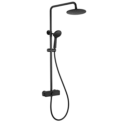 Pomme de douche anti-fuite avec fauce de douche mélangeur pour remplacer votre robinet