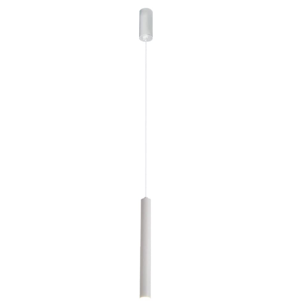 SXECAEPS Modern creative chandelier 3W Single Head Hanging Lamp Long Tube Modern Led Minimalist Cylinder Droplight Bar Bedroom Ceiling Downlights/3 * 50Cm/Neutral Light
