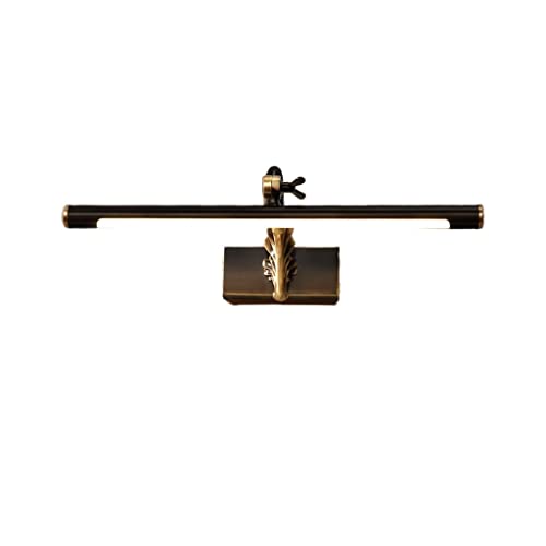 Éclairage de salle de bain applique murale cuivre étanche pour miroir