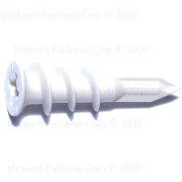 #6 Plastic E-Z Ancor (100 pieces) by Monster Fastener