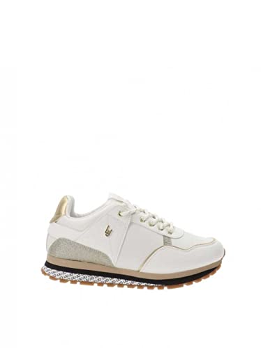 Baskets en cuir blanc Liu Jo Wonder 249 style urbain chic