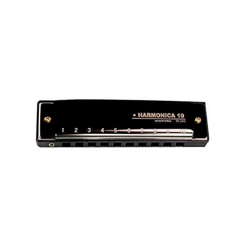 SHUIYUE Harmonica Diatonic Blues Harmonica Key of C, 10 Trous 20 Tons Blues Harp Orgue à Bouche Harmonica Coque en Acier… - Les Beatles, Paul McCartney, John Lennon, RIngo Starr, George Harrison SHUIYUE Harmonica Diatonic Blues Harmonica Key of C, 10 Trous 20 Tons Blues Harp Orgue à Bouche Harmonica Coque en Acier…