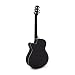 Set de Guitarra Electroacústica con Cutaway + Amplificador de 15 W Blue