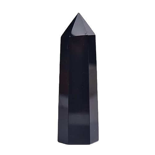 Amazon.co.jp: SUKIMIND オブシディアン 6角柱 天然石 原石 磨き