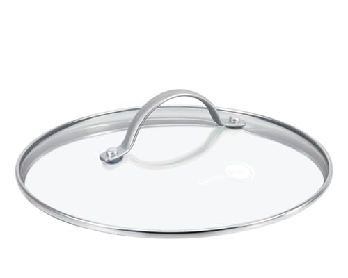 GreenPan Glass Lid with Stainless Steel Handle, 30cm, Grey