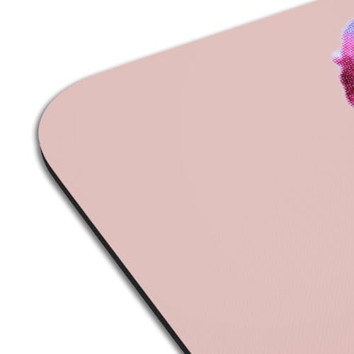 Sets de table caoutchouc rose antidérapants grand format anti-tache - 4