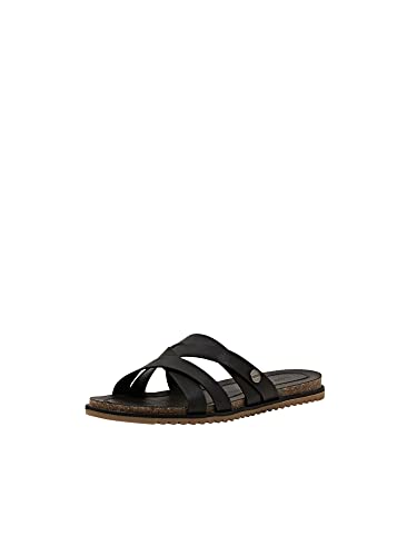ESPRIT Damen modischer Slipper, Schwarz 4, 39 EU