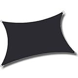 Toldo rectangular impermeable de 3 x 6 m para exteriores, toldo grande para jardín y terraza